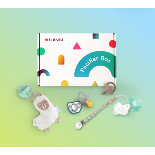 Babylist Pacifier Box (6 Pacifiers + 1 Clip)