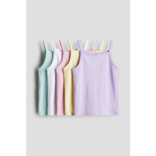 5-PACK JERSEY TANK TOPS