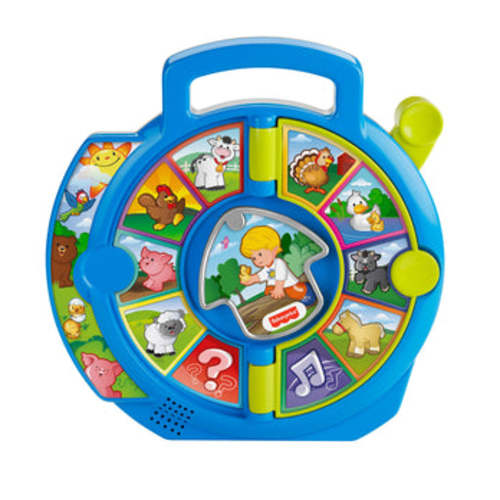 Fisher-Price Little People See ‘n Say Toddler Toy With Music And Sounds, World Of Animals