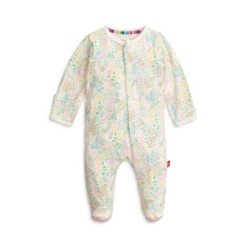 Girls' Hoppy Garden Footie Ruffled One Piece - Baby