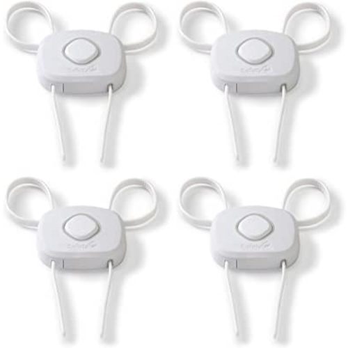 Safety 1st OutSmart™ Flex Lock, White, 4 Pack
