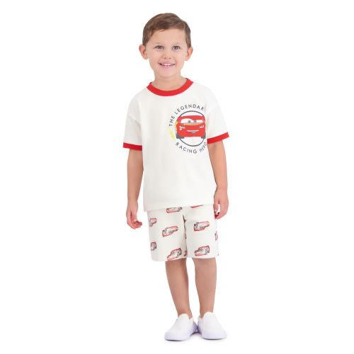 Cars Toddler Boys Short Sleeve T-Shirt and Shorts Set, 2-Piece, Sizes 12M-5T