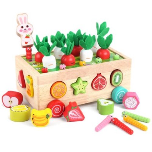 Toddlers Montessori Wooden Educational Toys for Baby Boys Girls Age 1 2 3 Year Old,Shape Sorting Toys 1st One First Birthday Girl Gifts for Kids 1-3,Wood Preschool Learning Fine Motor Skills Game