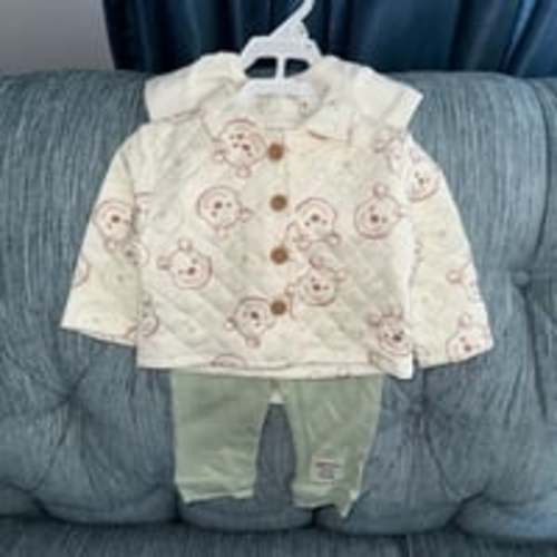 Disney Baby Winnie the Pooh Cozy 3 Piece Set 3-6 Months