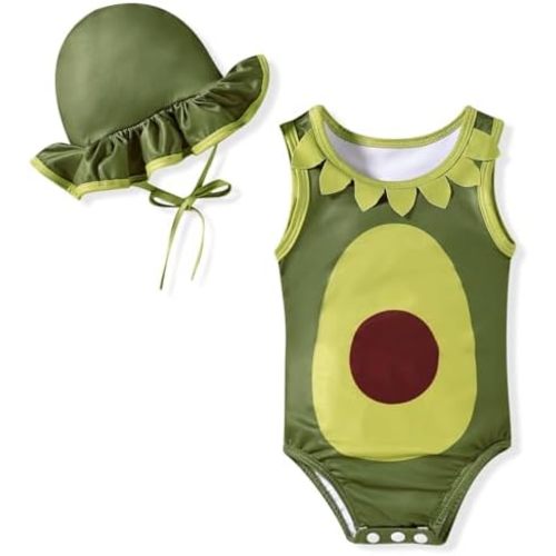 Baby Girls Fruit Swimsuit