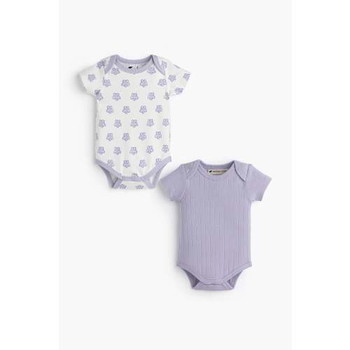 2-Pack Short Sleeve Jack + Jill Bodysuit