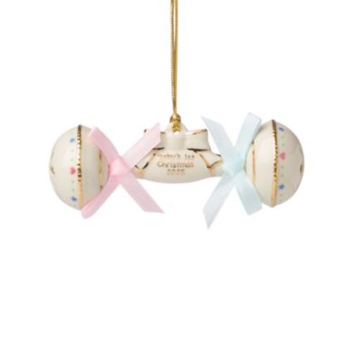 2025 Baby's 1st Christmas Rattle Ornament