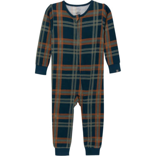 Baby & Toddler Boys Navy Plaid Hacci Footless Pajamas – Gerber Childrenswear