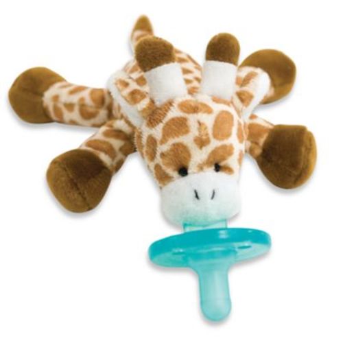 WubbaNub™ Giraffe Infant Pacifier - BROWN - PACIFIER