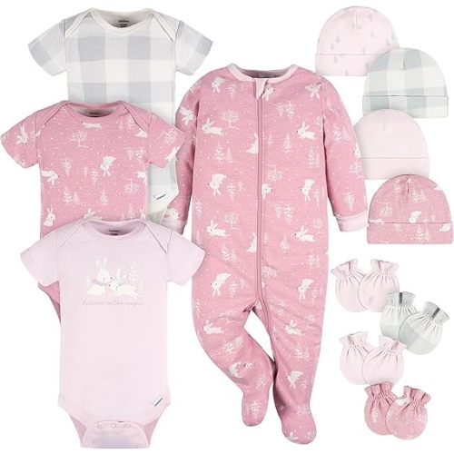 Gerber Baby Boys and Girls 12 Piece Layette Gift Set
