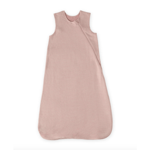 Sailor Stripe Front Zipper 1.0 TOG Sleep Bag (Tea Rose)