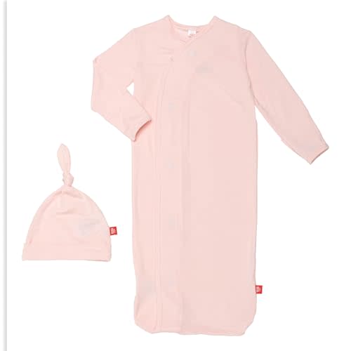 Magnetic Me Modal Newborn Sleeper Gown & Hat Set | Silky Soft Modal Fabric Sleep Sack