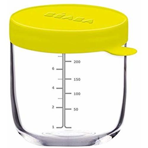 Beaba Glass Portion Storage Neon 250 Ml