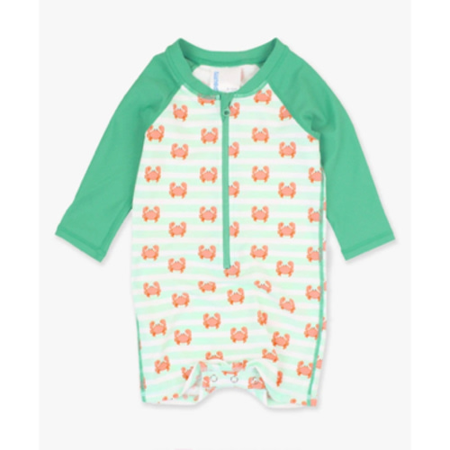 Boys Long Sleeve One Piece Rash Guard