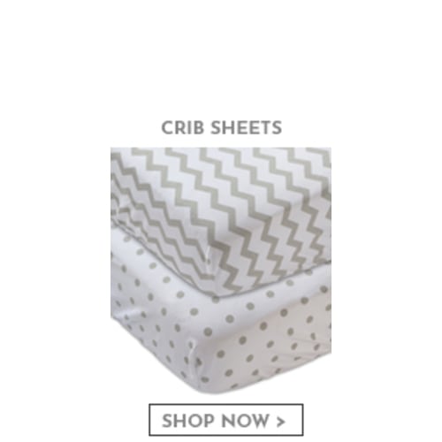 Ely’s & Co. Patent Pending Waterproof Crib│Toddler Bed Sheet 2-Pack Set for Baby Boy - 100% Cotton, Jersey Knit Cotton Sheets with Waterproof Lining — Grey Stars