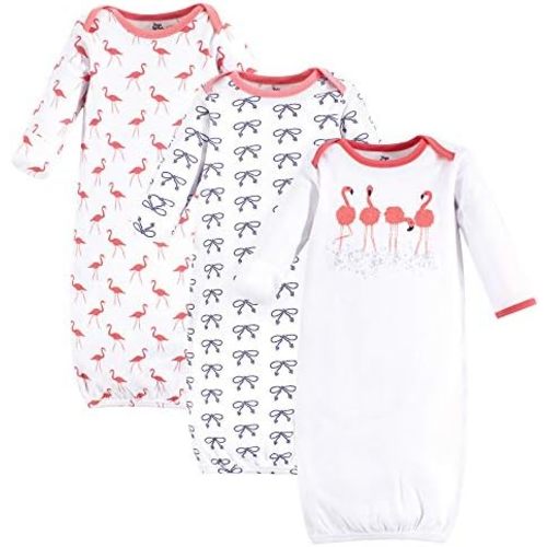 Yoga Sprout Cotton Gowns, 3 Pack