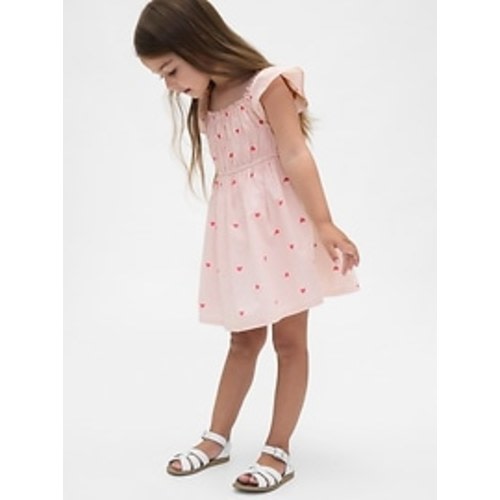 Baby & Toddler Flutter-Sleeve Dress | Gap