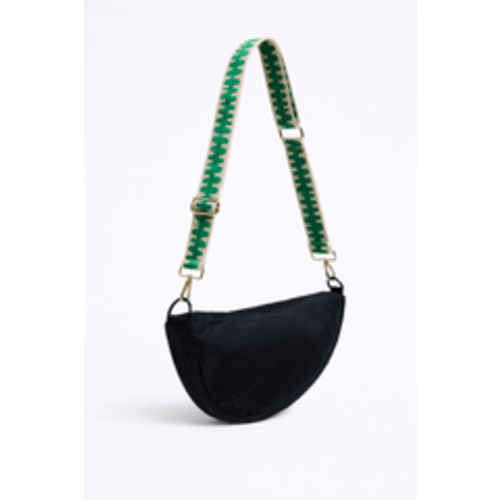 Black Crossbody Compact Diaper Bag | Sling Diaper Bag | citymouse