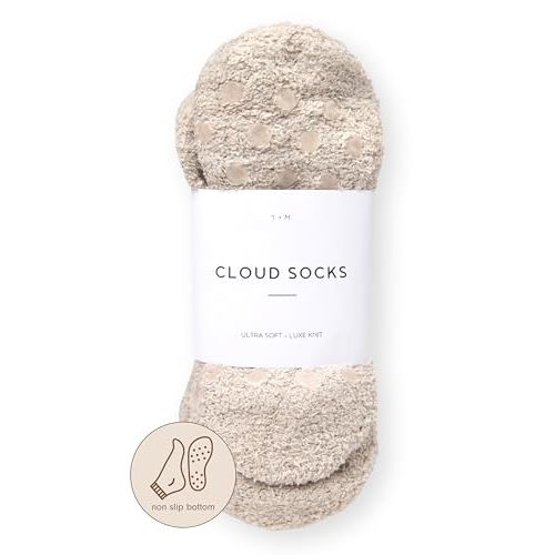 Unboxme Gifts Warm & Cozy Ultra-Luxe Cloud Sock for Women & Men - Super Soft Luxurious Fabric Sleep Socks