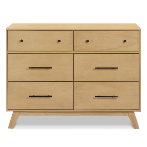 DaVinci Otto 6-Drawer Dresser- Honey color