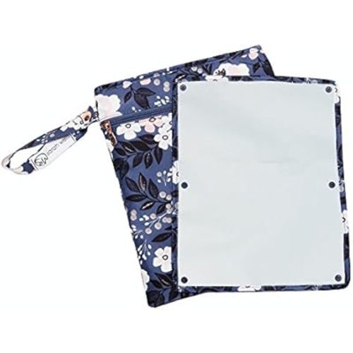 Sarah Wells Pumparoo Wet/Dry Bag for Breast Pump Parts (Le Floral)