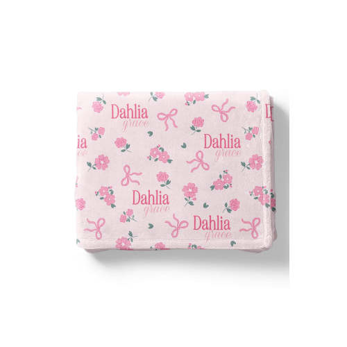 Personalized Themed Blankets for Girls
