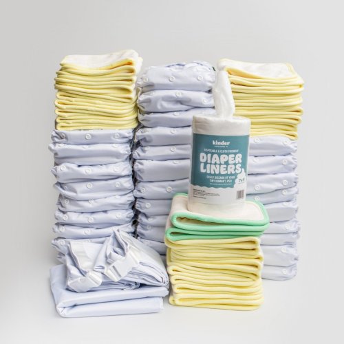 Not Your Grandma's Cloth Diapers 30 Pack Starter Bundle – Kinder Cloth Diaper Co.