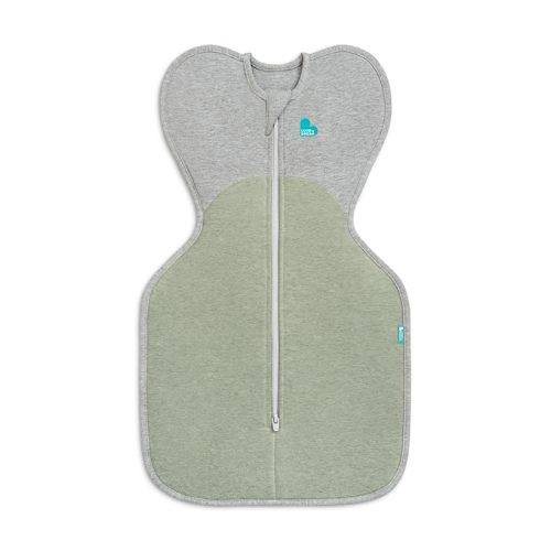 Love to Dream Swaddle UP, Baby Sleep Sack, Self-Soothing Swaddles for Newborns, Get Longer Sleep, Snug Fit Helps Calm Startle Reflex, Suitable for All Seasons, 1.5 TOG, 8-13 lbs, Olive