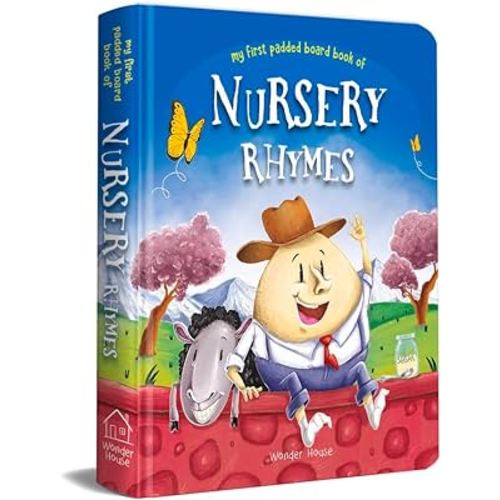 Nursery Rhymes Board Book: Illustrated Classic Nursery Rhymes (My First Book series)