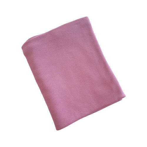 Organic Cotton Waffle Swaddle, Lavender