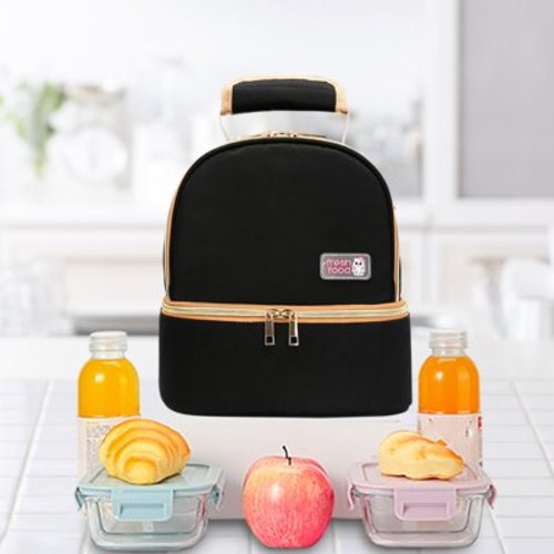YMUQEIGH Clearance Insulation Bag Milk Bag Milk Storage Backpack Bento Bag Double-layer Breast Milk Backpack Milk Bottle Fresh-keeping And Refrigerated Mommy Bag