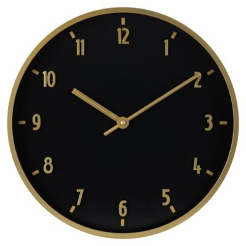 Better Homes & Gardens 20" Quartz Analog Battery Powered Modern Round Wall Clock, Arabic Numbers