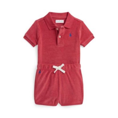 Ralph Lauren Terry Polo Shirt and Shorts, 2-Piece Set