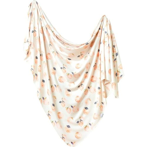 Copper Pearl Large Premium Knit Baby Swaddle Receiving Blanket Caroline