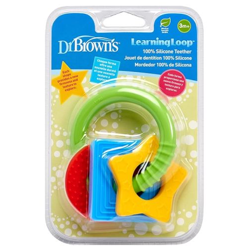 Dr. Brown's Learning Loop Baby Teether Ring