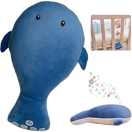 Baby Vibrating Sleep Soother, Portable White Noise Machine for Baby Adult, 3 Adjustable Vibration Modes, 26 Soothing Sounds, Timer Setting, Powerful Battery, for Home & Travel, Cribs & Strollers