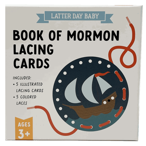 Book of Mormon Lacing Cards