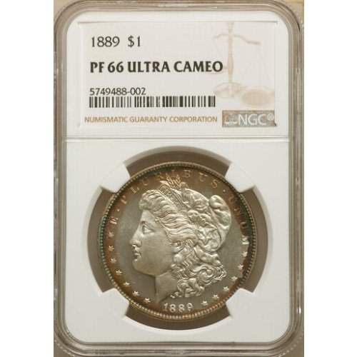 1889 S$1 DC Proof Morgan Dollar NGC PR66 - LCR Coin