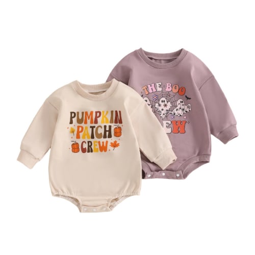 PUMPKIN PATCH CREW Long-Sleeve - Hazel & Bo