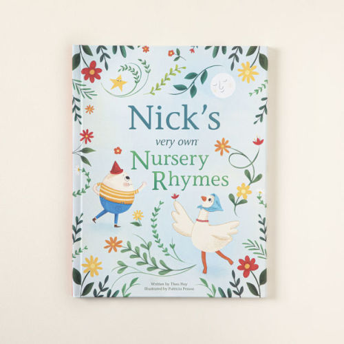 Uncommon Goods Personalized My Name in Nursery Rhymes Book