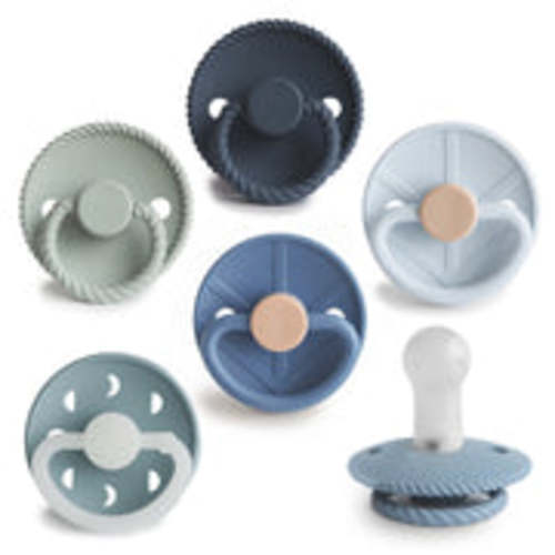 FRIGG Silicone Pacifier 6-Pack – Mushie