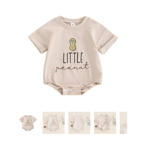 LITTLE PEANUT T-Shirt Onesie - Hazel & Bo