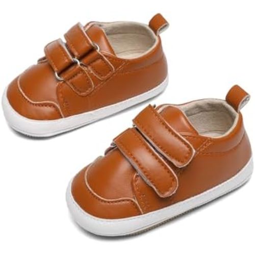 Baby Girls Boys Shoes Soft Anti-Slip Sole Newborn First Walkers High Top Canvas Denim Unisex Infant Sneaker