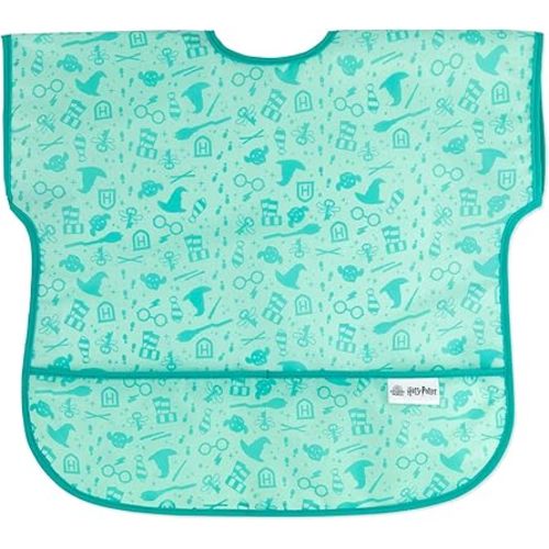 Bumkins Bibs, Baby and Toddler Bibs, Bibs for Girls and Boys, Large for 1-3 Years, Short Sleeve Waterproof Bib for Kids