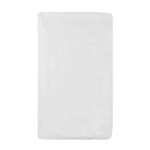 American Baby Company 100% Natural Cotton Fitted Cradle/Bassinet Sheet 36" x 18" - Soft, Breathable & Hypoallergenic Bed Sheet, White, Neutral for Boys & Girls