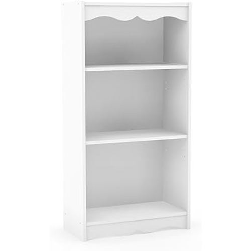 Sonax Hawthorn Tall Bookcase, 48", Frost White