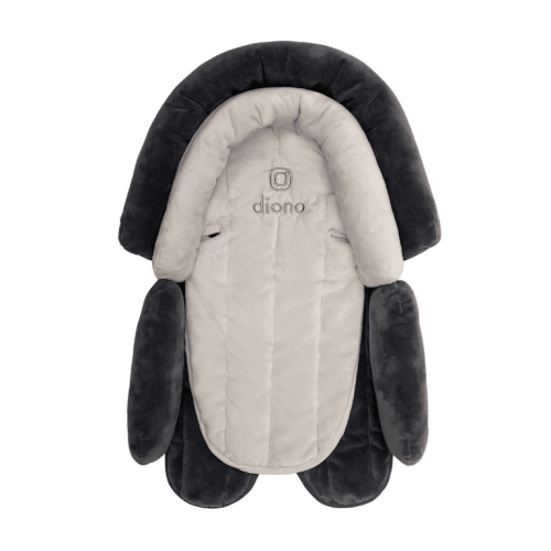Diono Cuddle Soft 2-in-1 Head Support, Comforting head and body support for babies, Gray/Artic