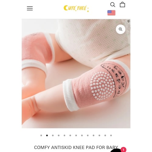 Comfy Antiskid Knee Pad for Baby