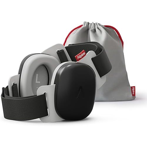 Alpine Muffy Baby - New & Improved Baby Ear Muffs Noise Protection for Babies and Toddlers - CE & ANSI Certified - Safe and Soothing Hearing Protection - Age 3-48 Months - Approved by Babies - Black