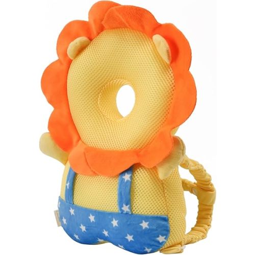 Baby Head Protector Backpack - Soft & Lightweight Head Protection Pillow for Bebe Walking and Crawling